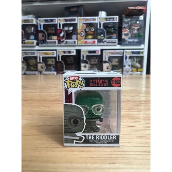 BITTY Riddler The Batman Funko Pop #1192 Movies DC Comics Detective Paul Dano - Picture 1 of 6